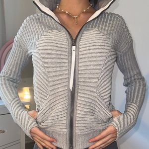 Lululemon knit jacket - grey